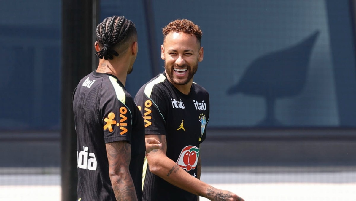 Neymar se reincorpora a los entrenamientos con Brasil (EFE)