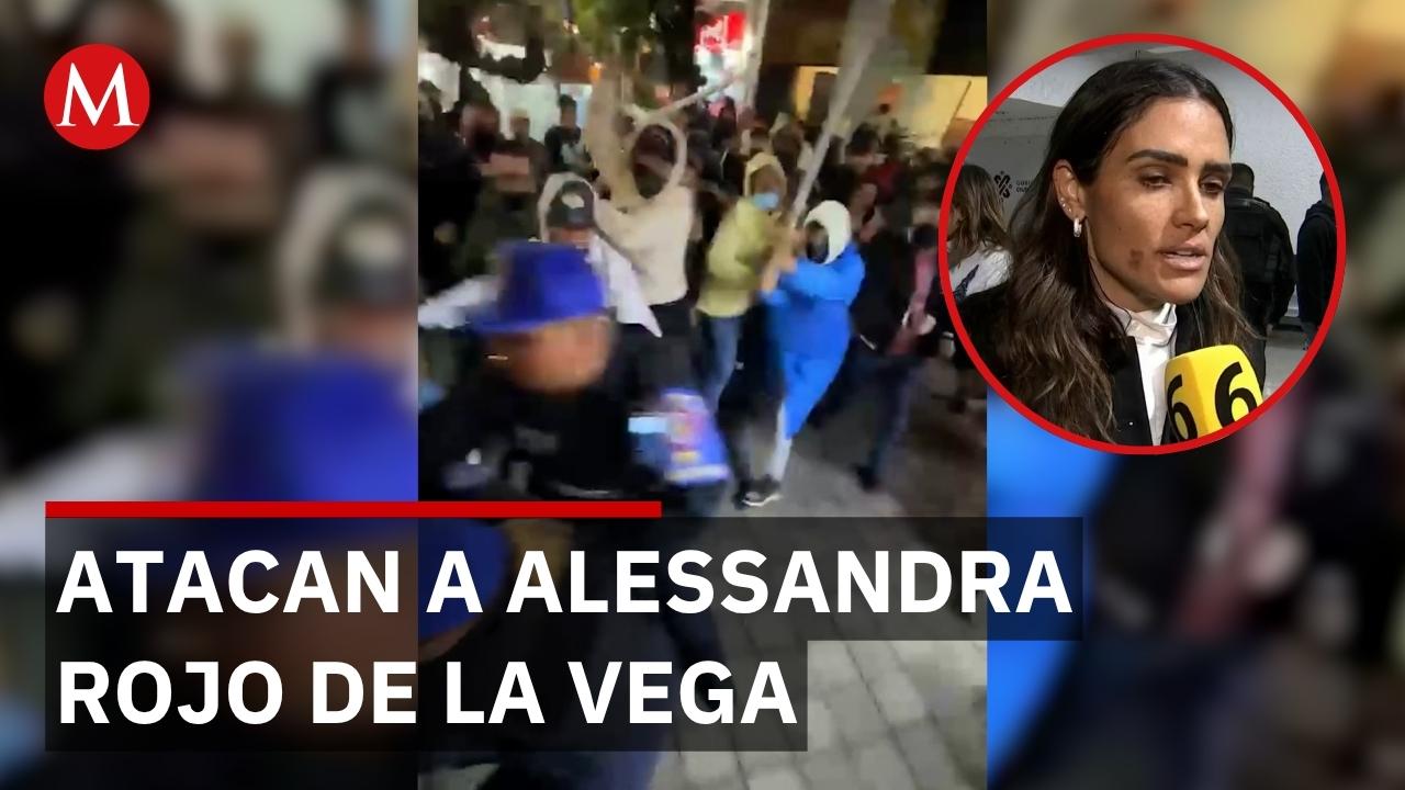 Operativo en Zona Rosa termina en enfrentamiento con comerciantes ambulantes