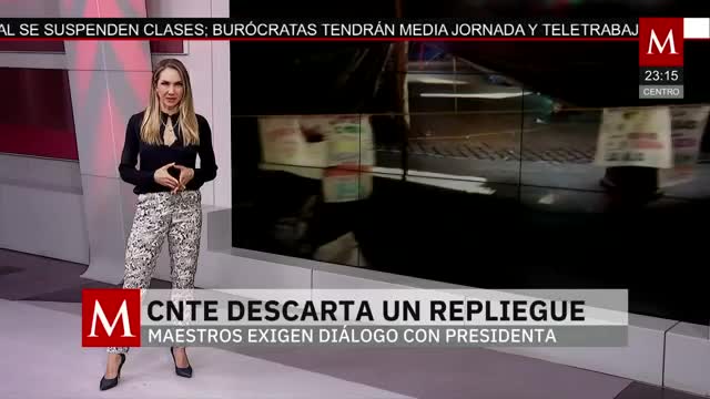 A 16 días de paro, maestros intensifican protestas en CdMx y exigen diálogo directo con presidenta