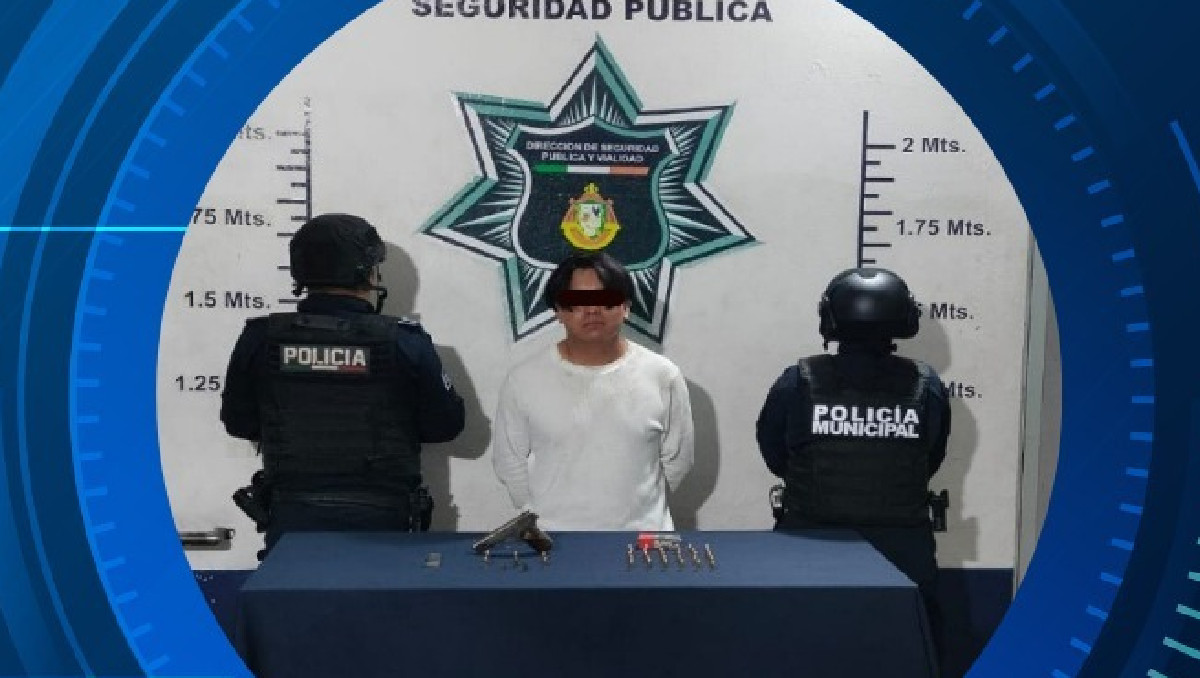 Policías de Atlixco detienen a sujeto por tentativa de homicidio | Especial