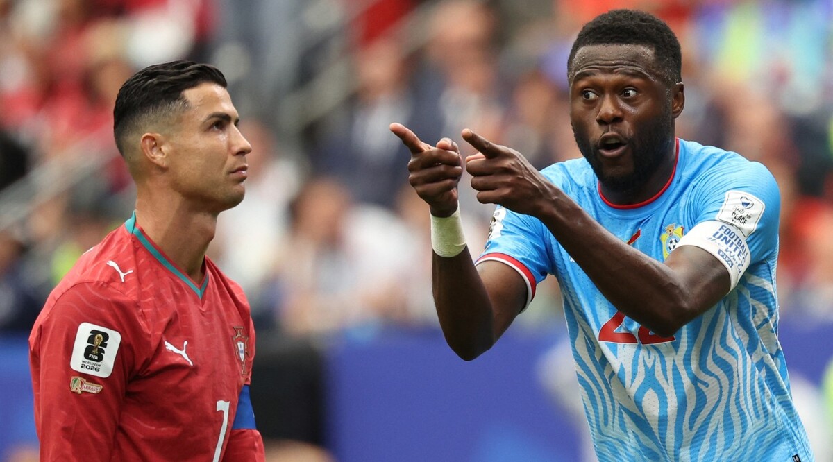 Portugal y Cristiano Ronaldo empatan con RD Congo en el Mundial 2026 (Reuters)