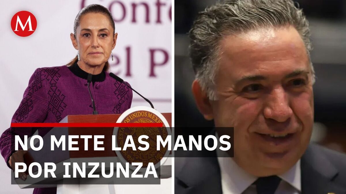 Sheinbaum deja a Morena definición de candidatura de Inzunza