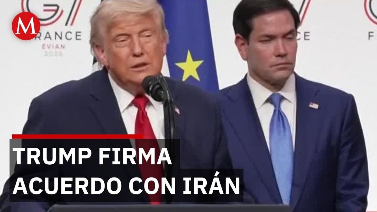 Trump firma acuerdo de paz con Irán pero advierte que puede atacar en cualquier momento