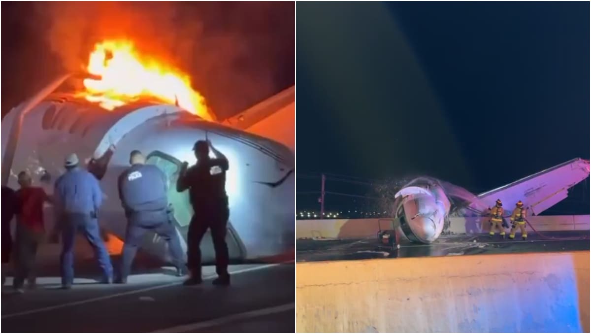 Qué pasó en Laredo, Texas? Esto sabemos de la caída de un jet privado