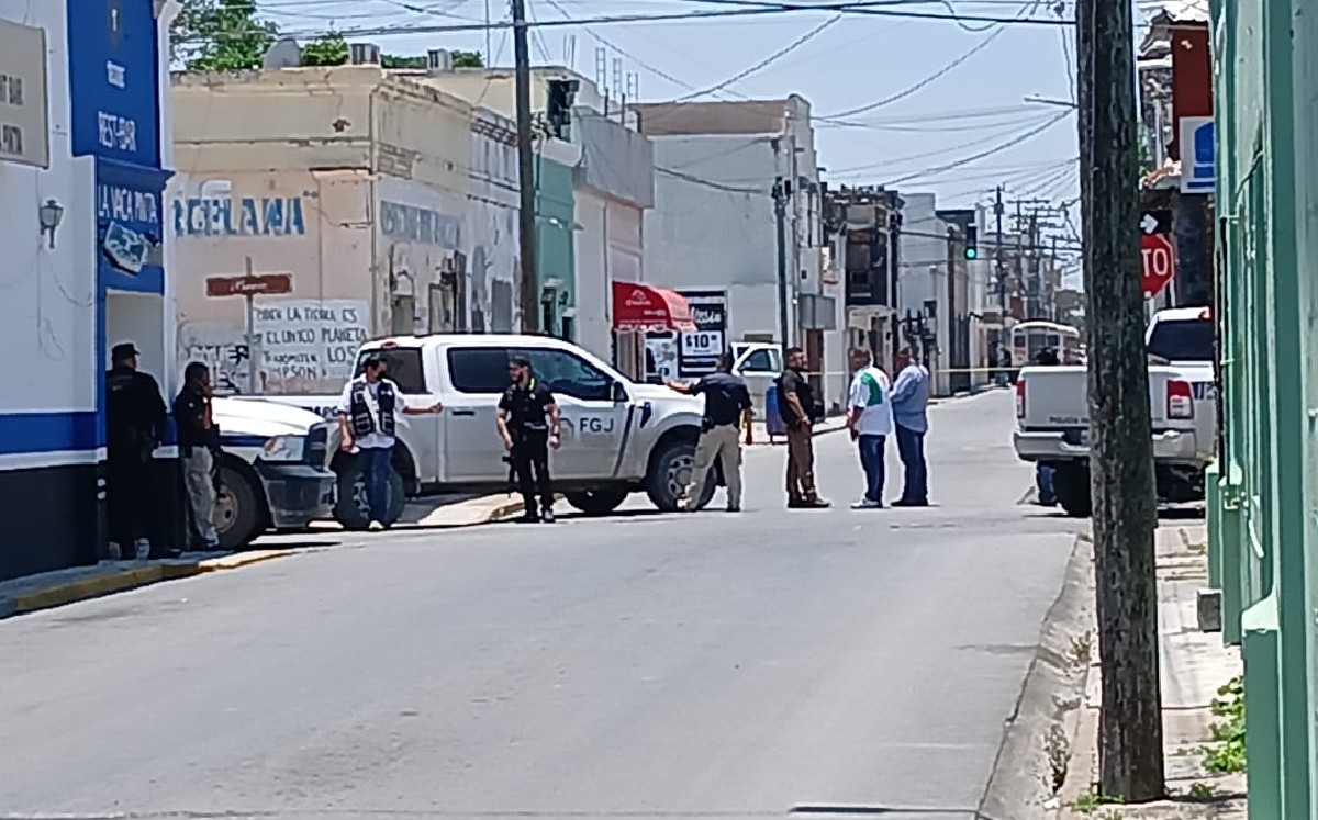 Agresión armada en Matamoros deja saldo fatal en área céntrica. | Foto: Ángel Domínguez