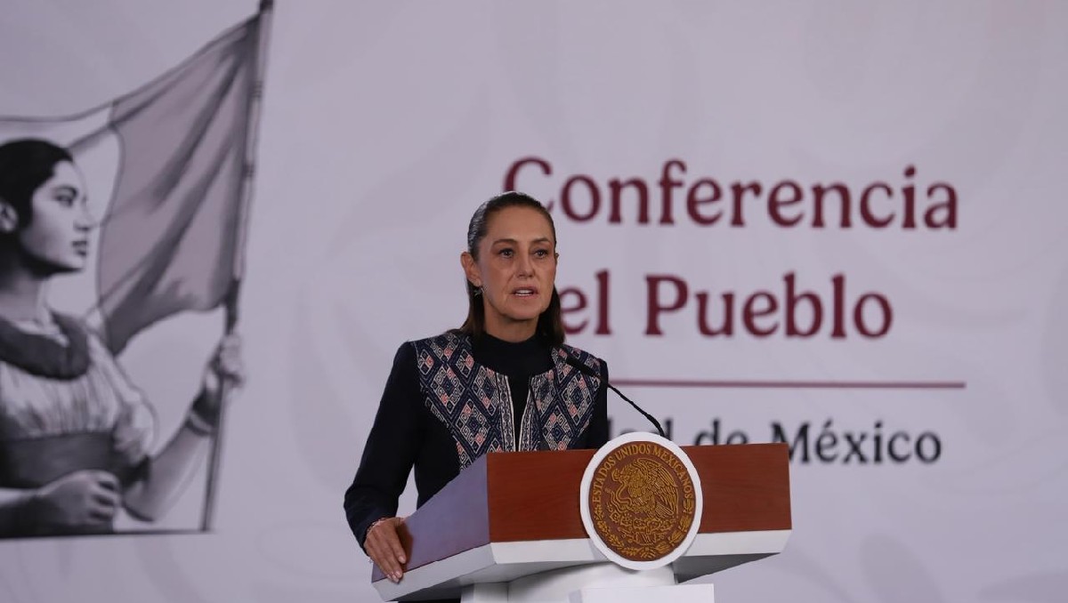 Conferencia matutina de la presidenta Claudia Sheinbaum Pardo. | Foto: Octavio Hoyos.