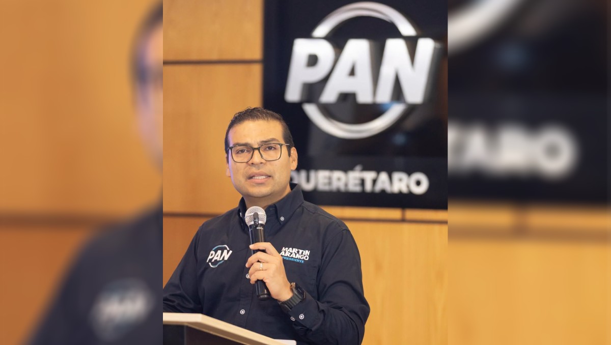 Dirigente estatal del PAN, Martín Arango. | Especial