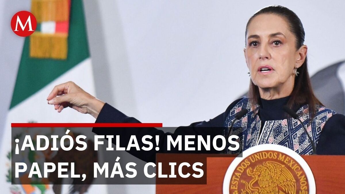 El doble golpe de Sheinbaum con la simplificación de trámites