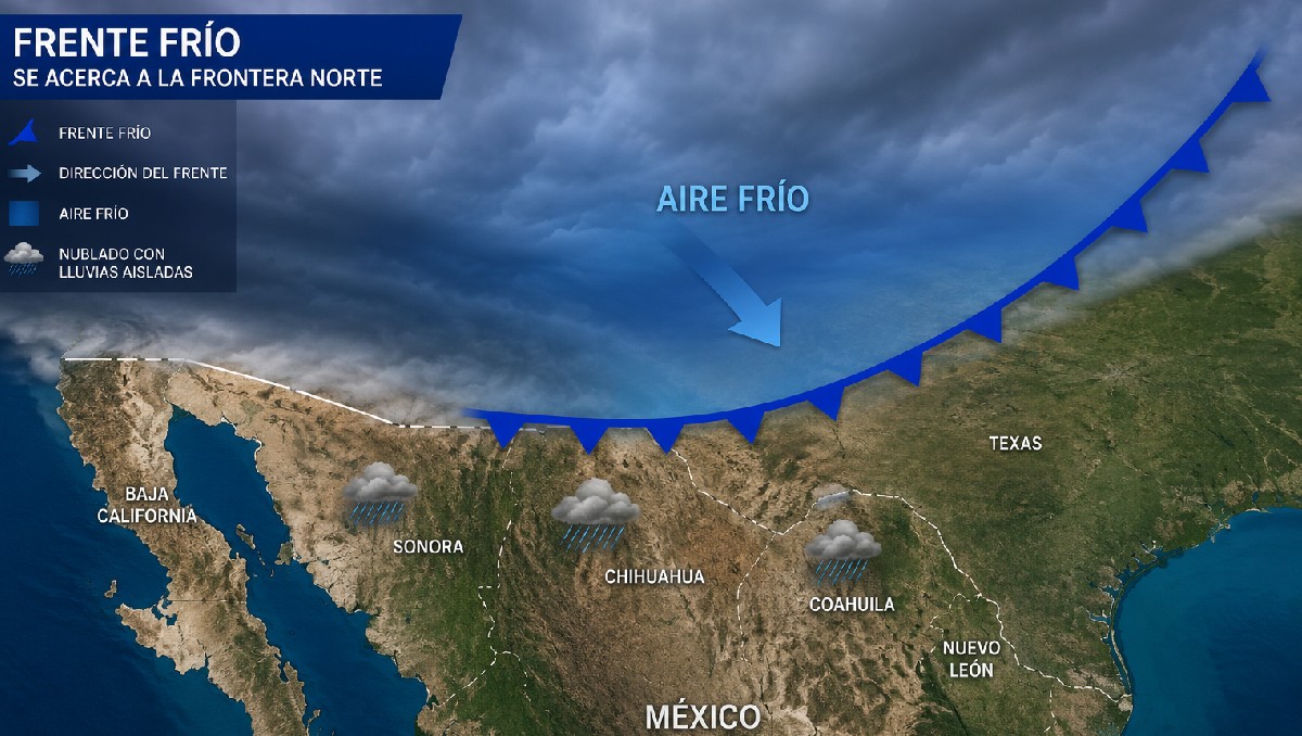 Un frente frío se acercará a la frontera norte | IA Discover