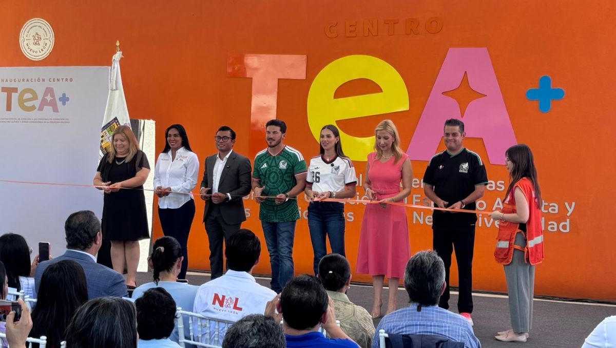 La inauguración del centro estuvo encabezada por el gobernador Samuel García y su esposa Mariana Rodríguez. | Fabricio Gallegos