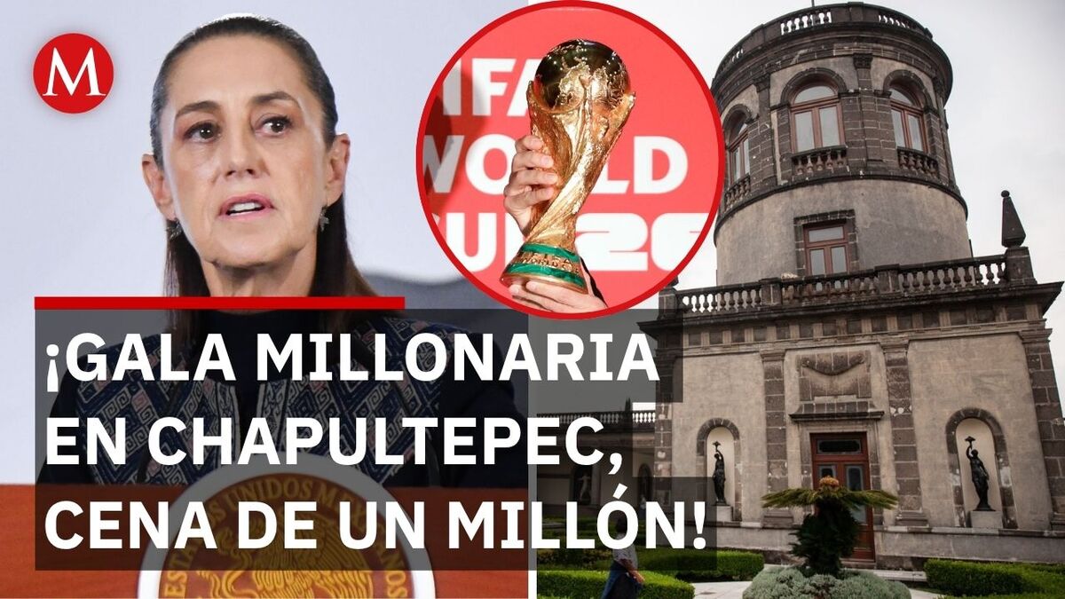 Un millón por el Castillo y un saludo exprés de Sheinbaum a la FIFA