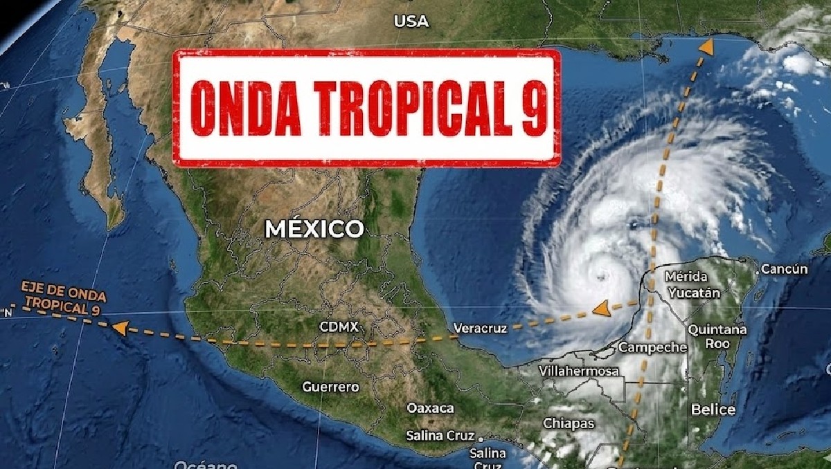 La Onda Tropical 9 se acerca por el sur de México | IA Discover