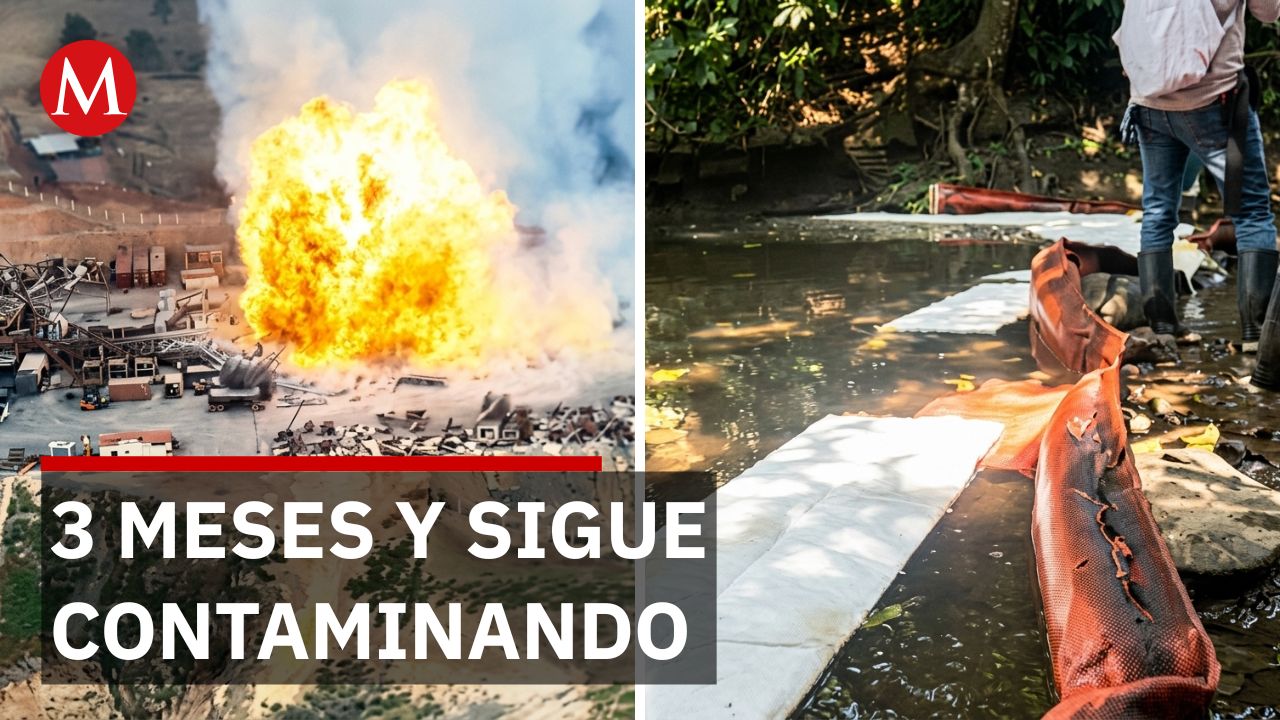 PEMEX prometió reparar daños 3 meses después, pero el pozo sigue emanando crudo en Veracruz
