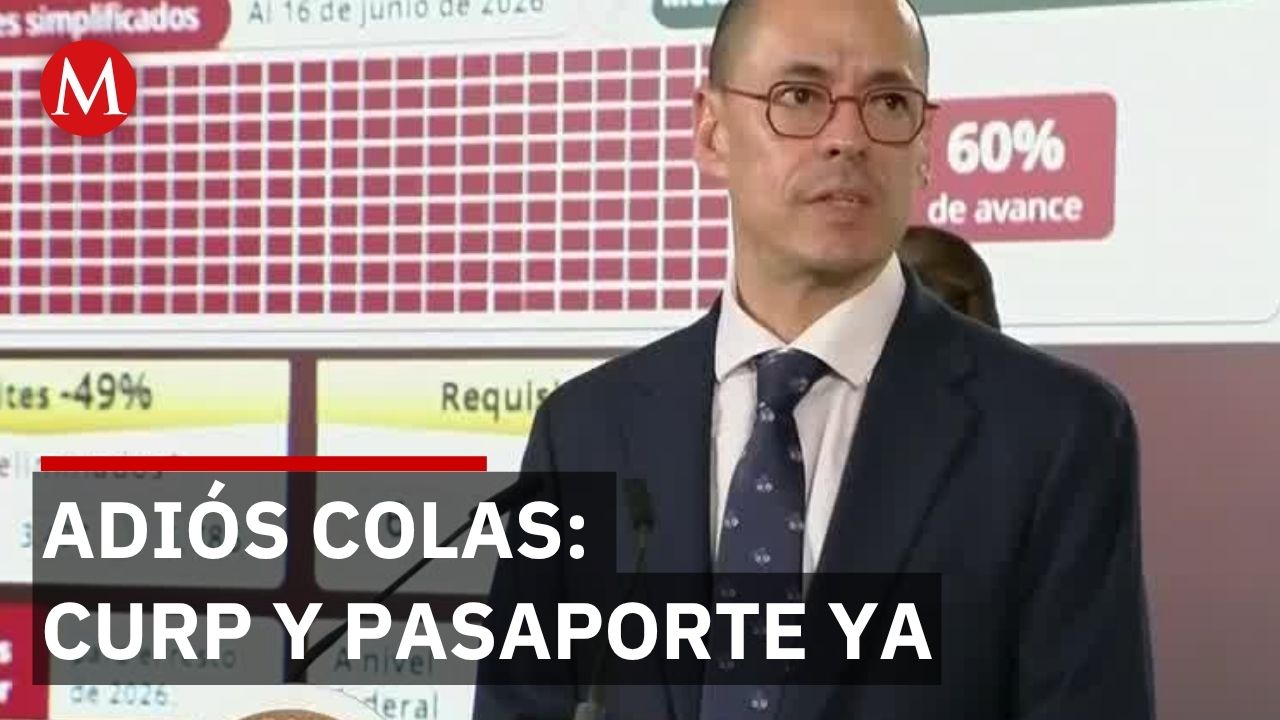 Ya no pierdes mañanas en trámites, tu CURP y pasaporte ahora se hacen en línea
