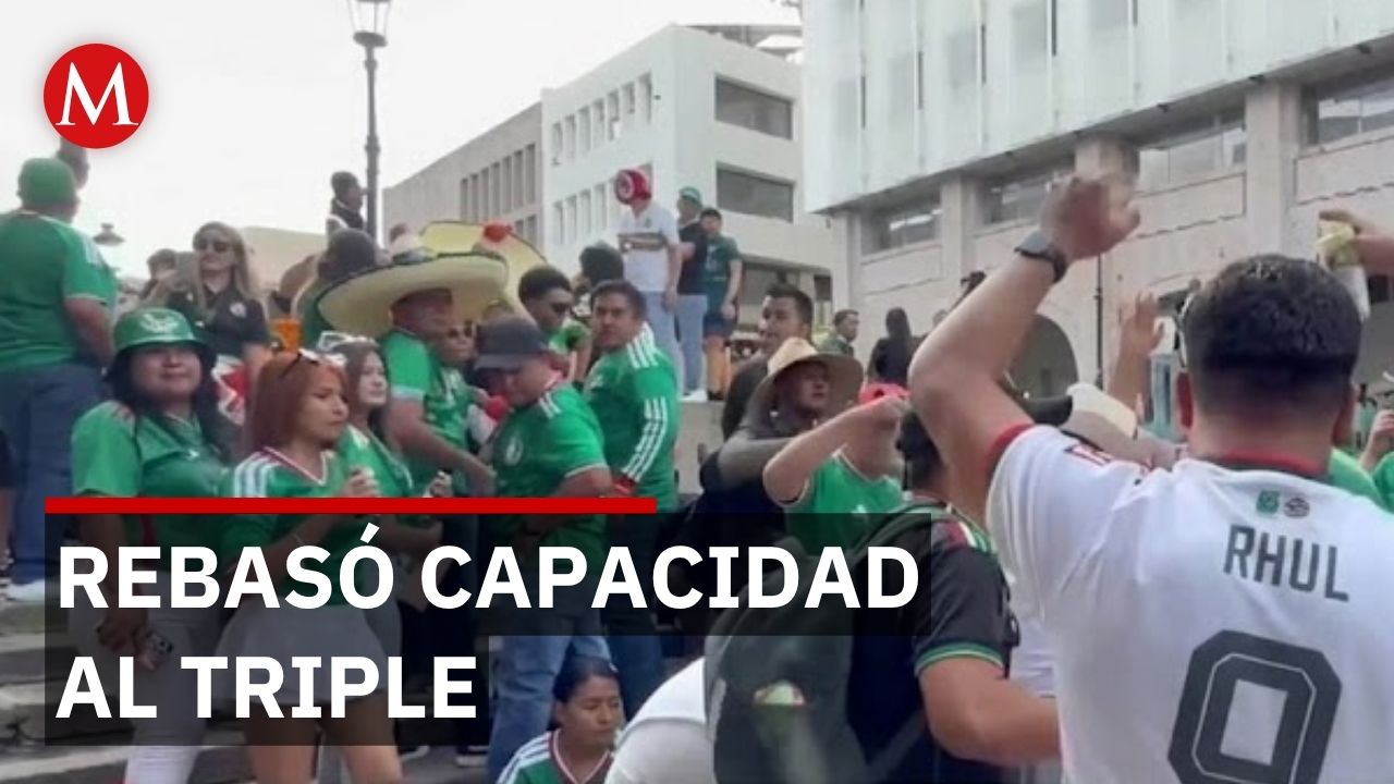 Récord de asistencia en Fan Fest México vs Corea: triplicaron capacidad con 50,000 personas