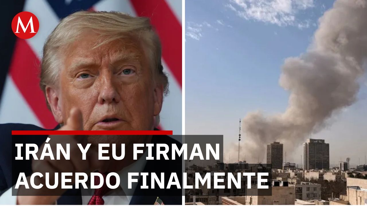 Trump firma acuerdo de paz con Irán pero amenaza con bombardeos si fracasa en 60 días