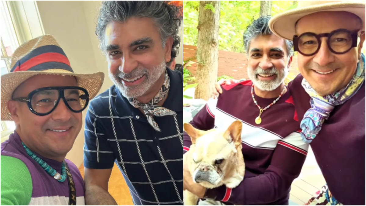 Zafar y Guillermo se mudaron desde Chicago para atender asuntos familiares. | Especial