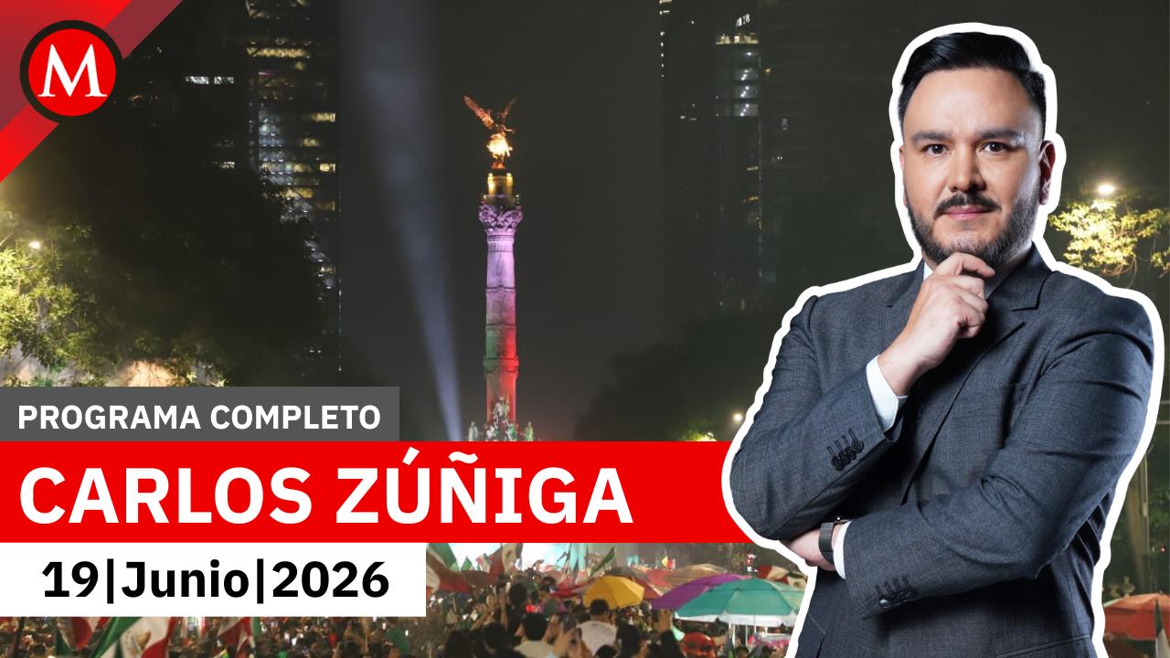 Afición festeja en el Ángel tras triunfo de México ante Corea | Carlos Zúñiga, 19 de junio de 2026