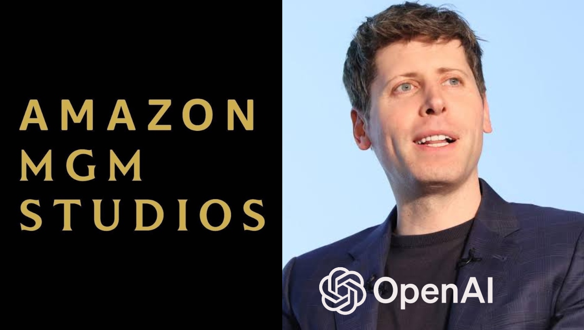 Amazon MGM Studios y Sam Altman CEO de OpenAI (Foto: Especial)