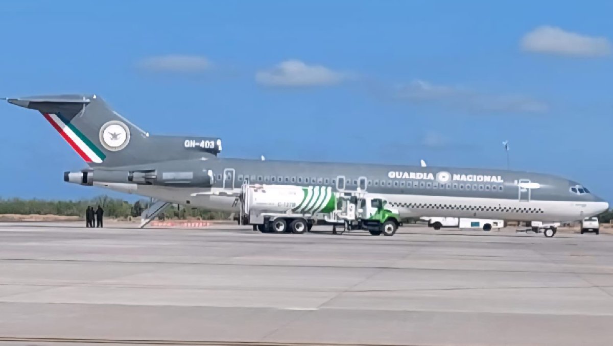 Avión Boeing 727. | Especial