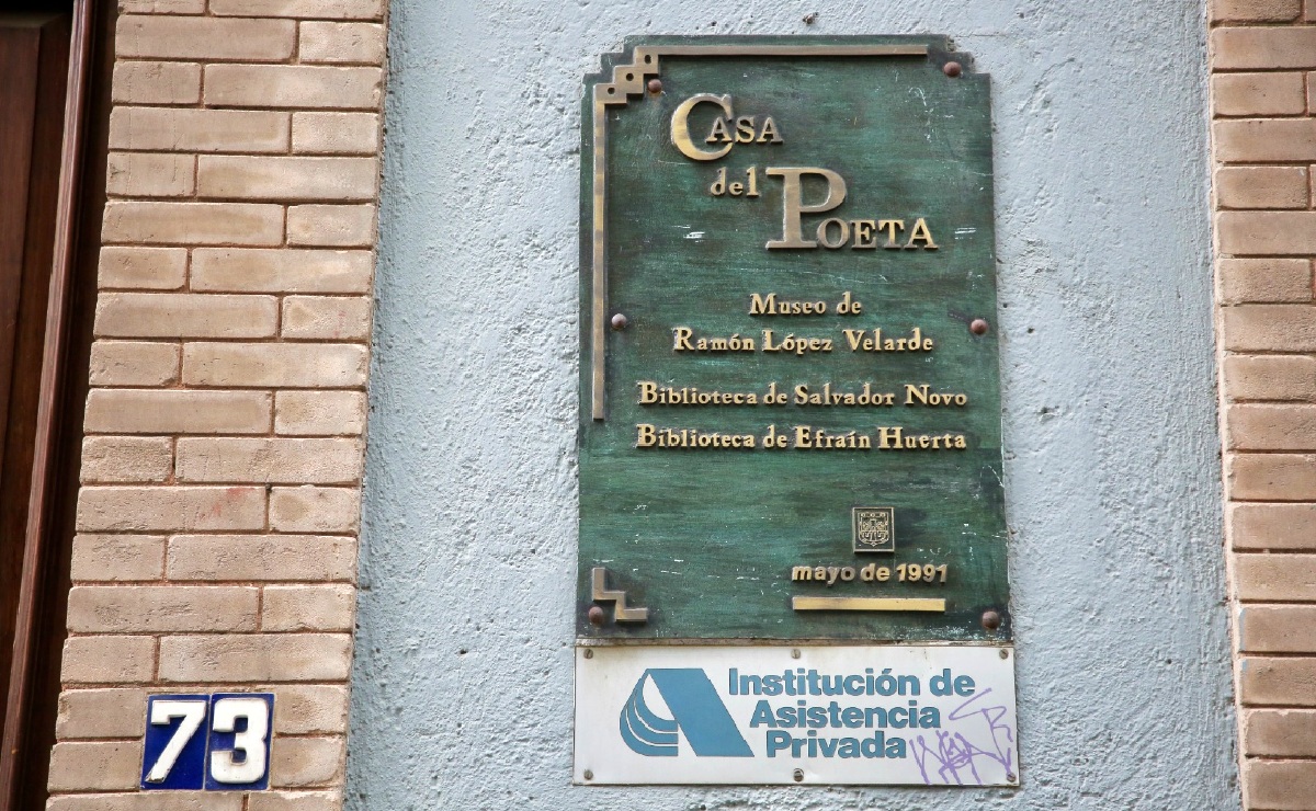 Casa del Poeta Ramón López Velarde en la Colonia Roma, CDMX. (Foto: Ariel Ojeda)