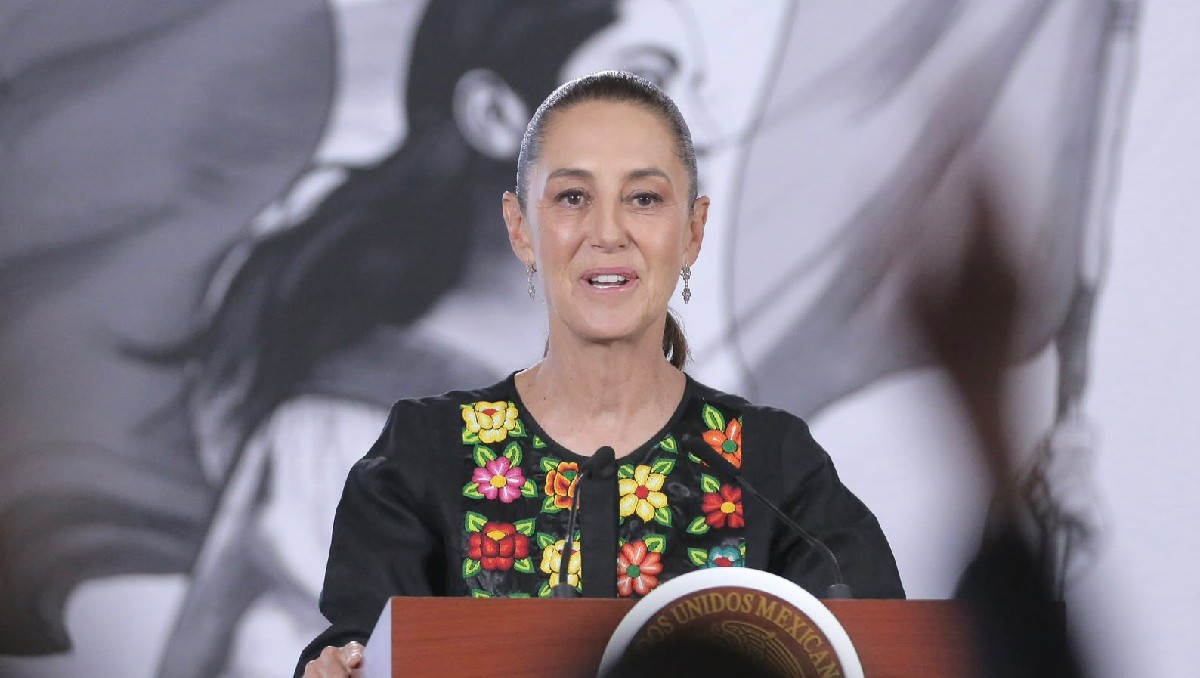 Claudia Sheinbaum Pardo encabeza la conferencia matutina. | Foto: Ariel Ojeda