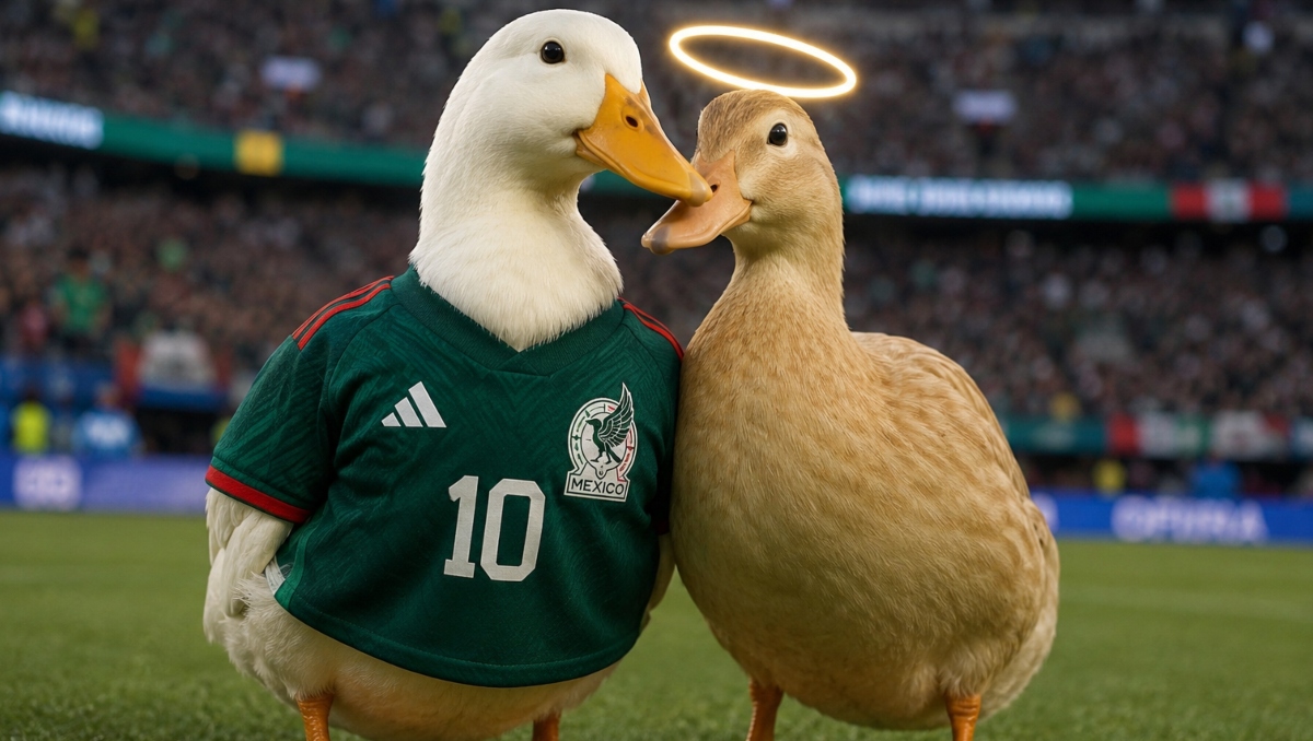 El pato 'Merlín' y su hermana 'Waffle' / IA M2
