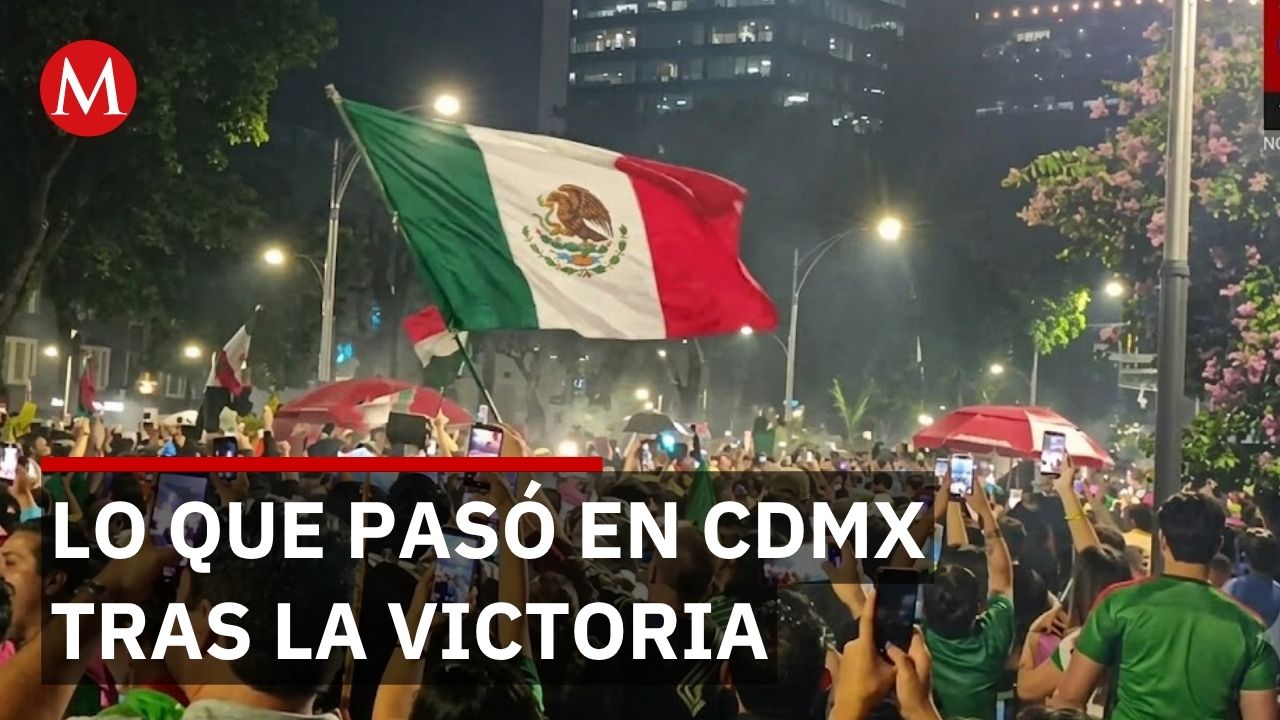Fiesta mexicana en el Ángel de la Independencia: cómo vivió la comunidad coreana el partido