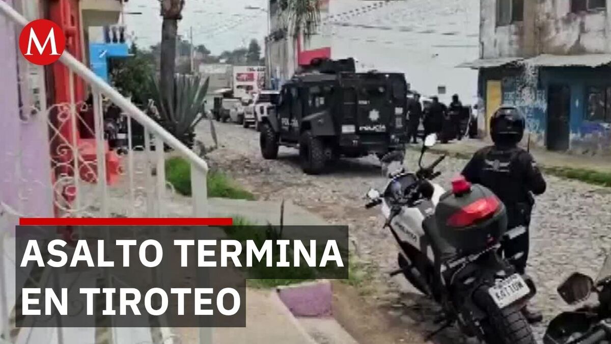 Tres jóvenes detenidos tras asalto a repartidor y enfrentamiento armado con policía en Tlaquepaque