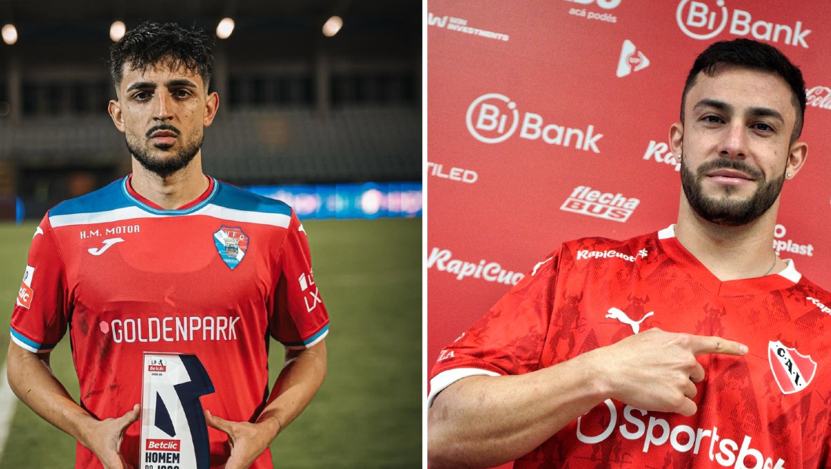 Luís Esteves y Milton Valenzuela llegan al Atlas (Tomadas de instagram.com/gilvicente.fc y x.com/Independiente)