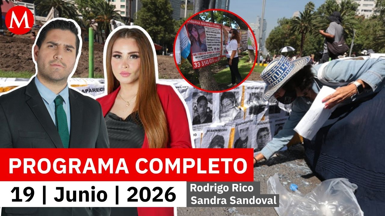 Madres de desaparecidos marcharon entre hinchas de México | Milenio Noticias, 19 de junio de 2026