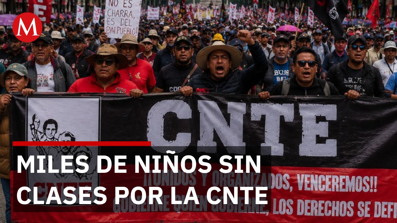 Maestros de la CNTE cierran 3 mil escuelas en Michoacán y dejan sin clases a los niños