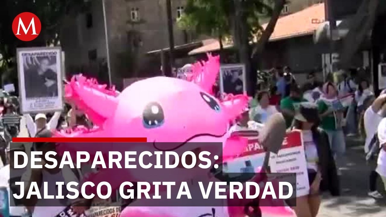 Mientras México celebra, madres de desaparecidos marchan exigiendo respuestas en Guadalajara
