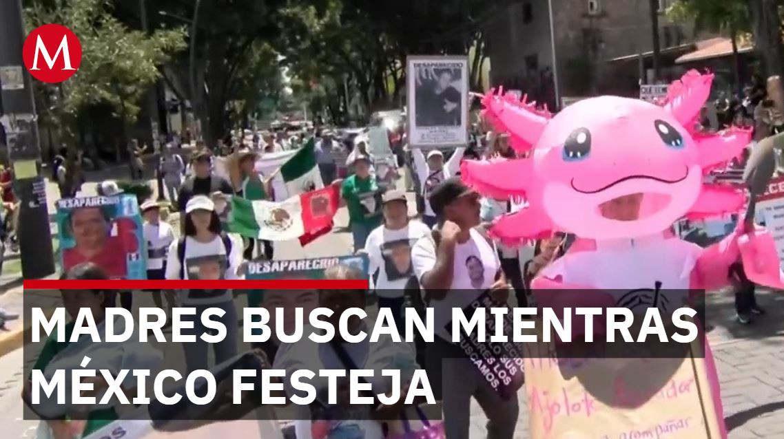 México celebra Mundial mientras madres buscan desaparecidos en las calles de Guadalajara
