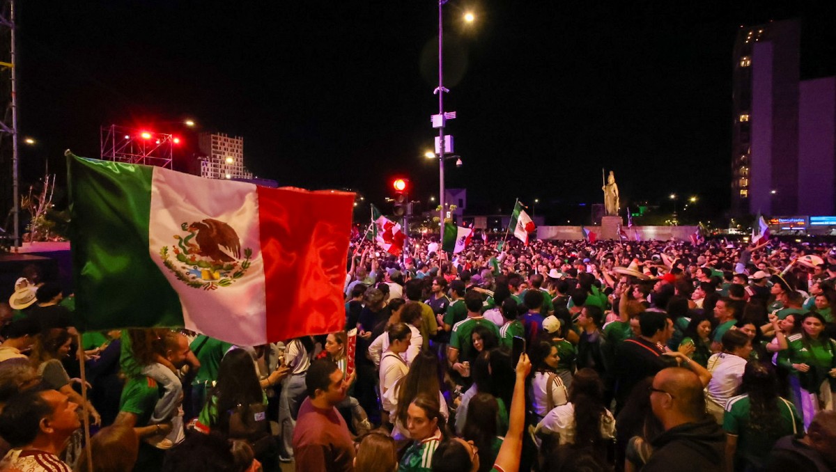 La Minerva de Guadalajara lució abarrotada tras victoria de México sobre Corea (Farid Santos)