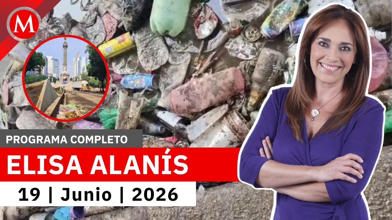 Recogen toneladas de basura tras la celebración en la CdMx | Elisa Alanís, 19 de junio de 2026