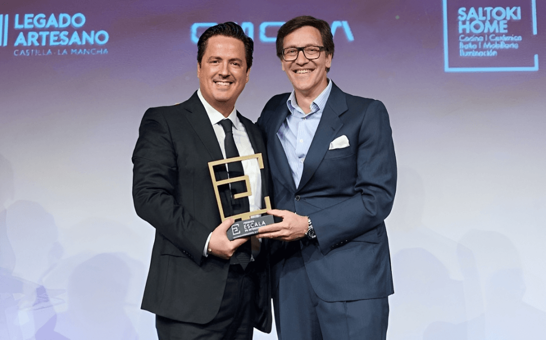 Ricardo Barroso recibe reconocimiento internacional en los Premios Escala de Madrid