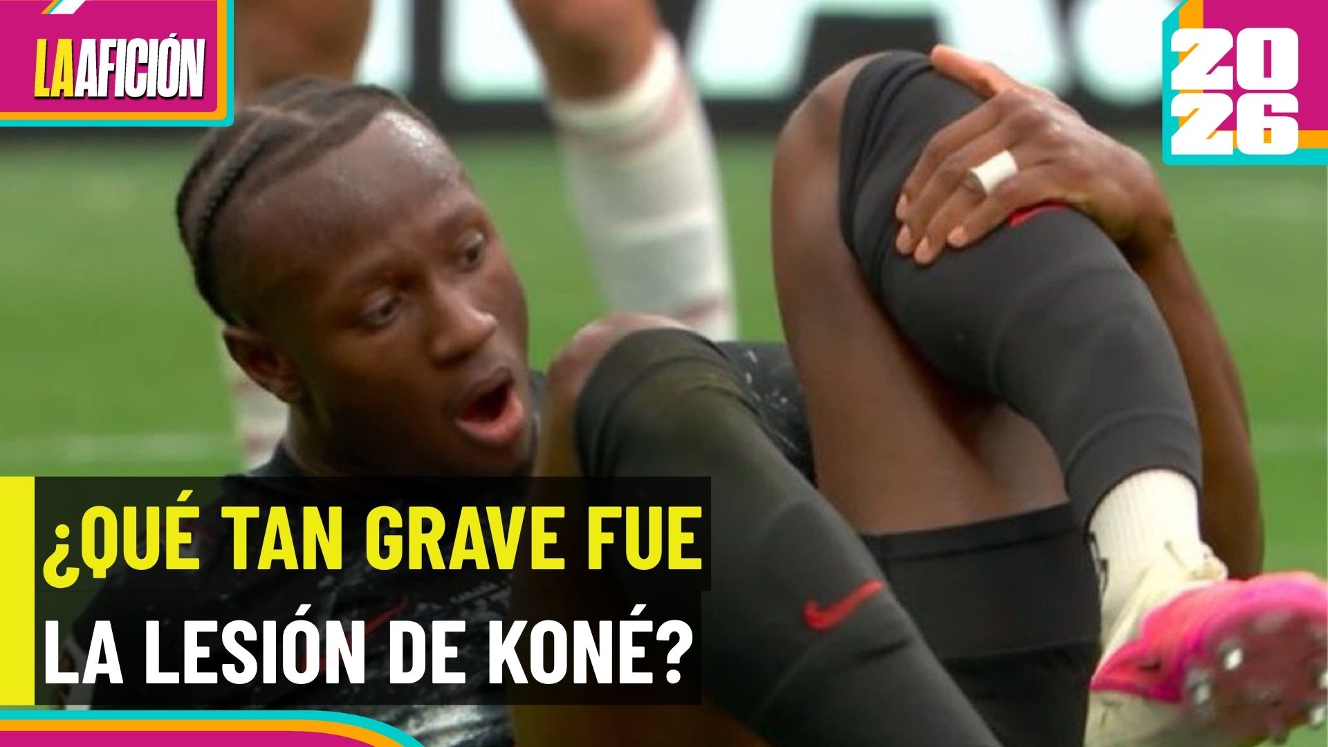 ¡Terrible lesión! Ismaël Koné sufre fractura en una de las imágenes más impactantes del Mundial