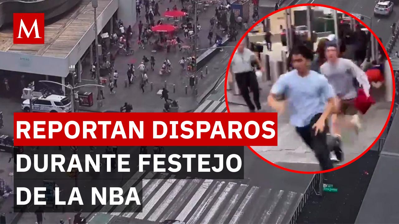 ¡Terror en Times Square! Festejaban a los Knicks y terminaron huyendo de los disparos