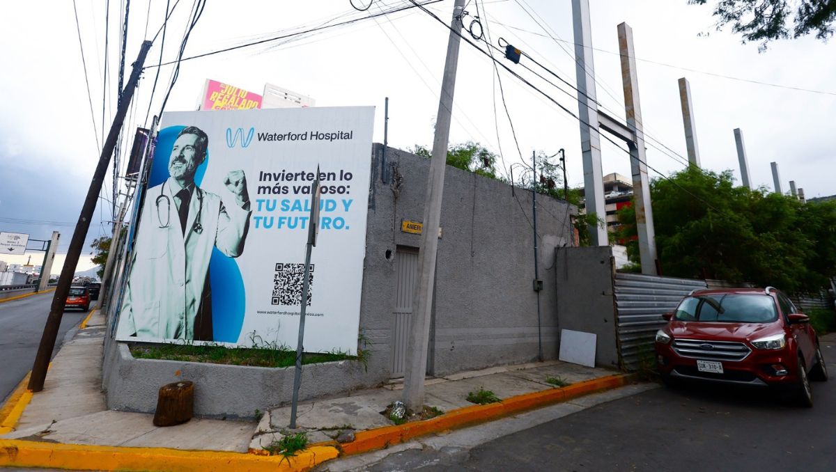 El área de la construcción del futuro hospital se ubica en la avenida Morones Prieto. Jorge López
