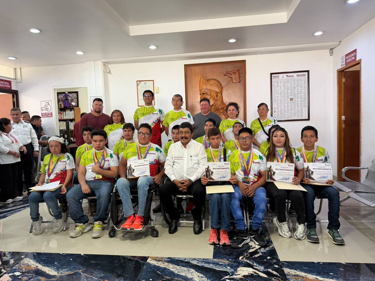 Deportistas paralímpicos de Texcoco se traen 41 medallas de EU. | Foto: Zuleyma García