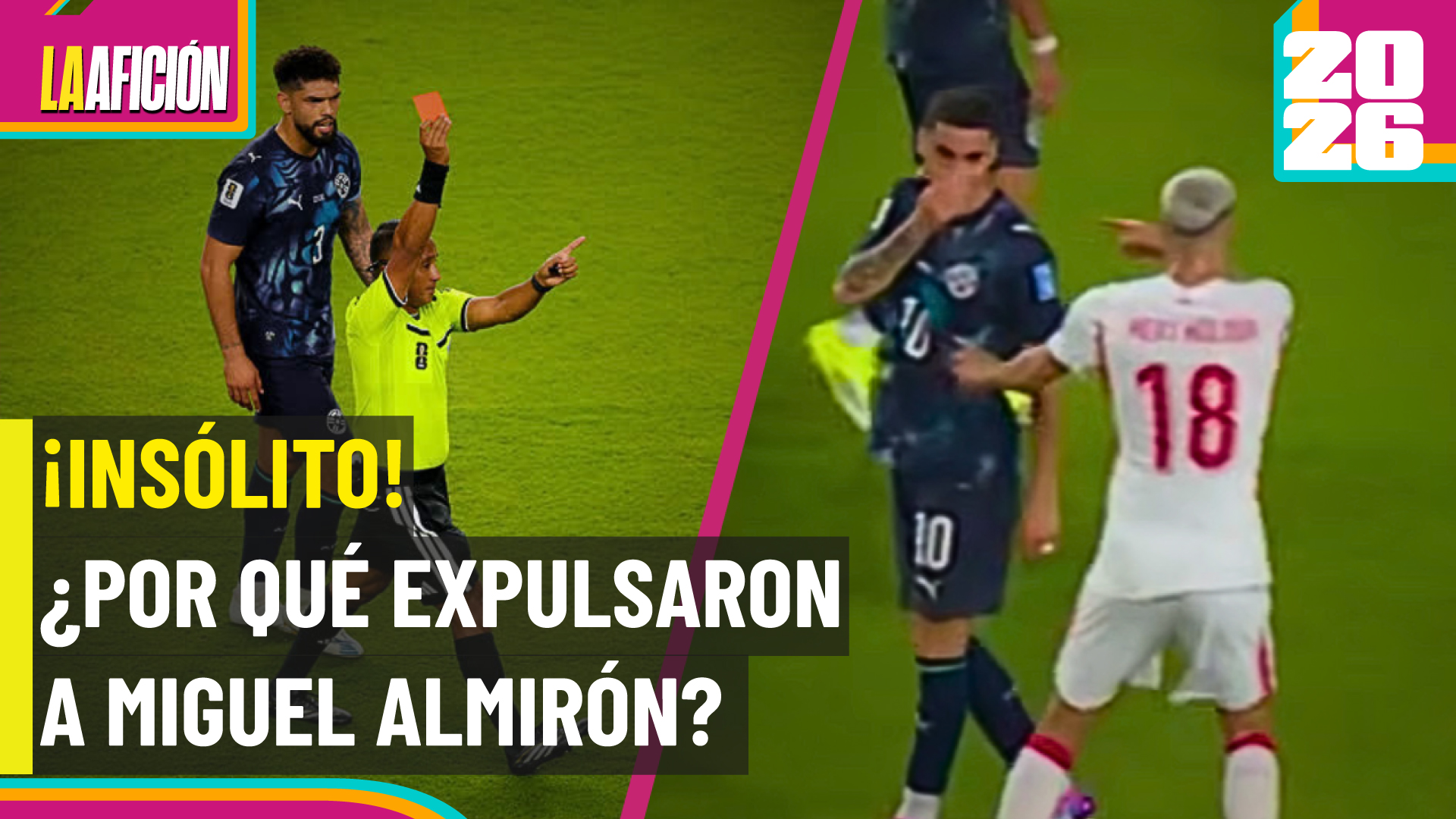 Miguel Almirón, primer expulsado por la nueva Regla Prestianni en el Mundial 2026