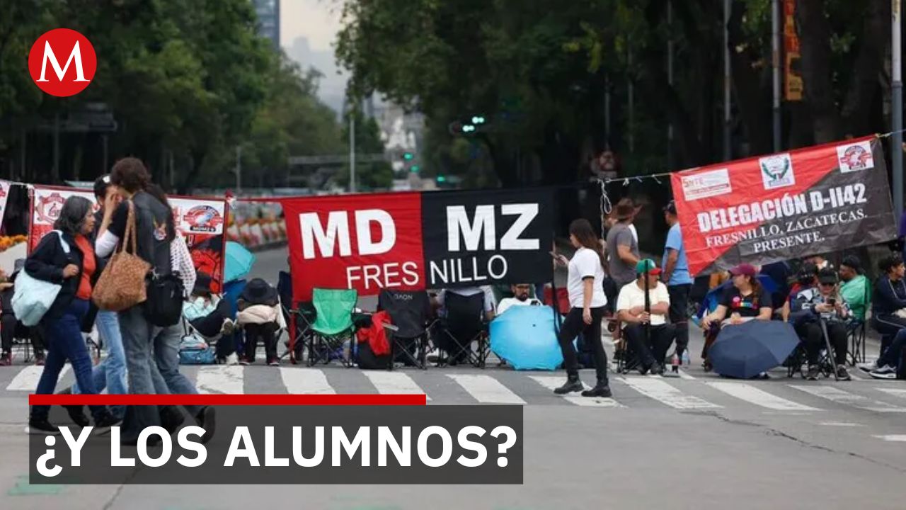 Paro magisterial deja a miles de alumnos sin clases