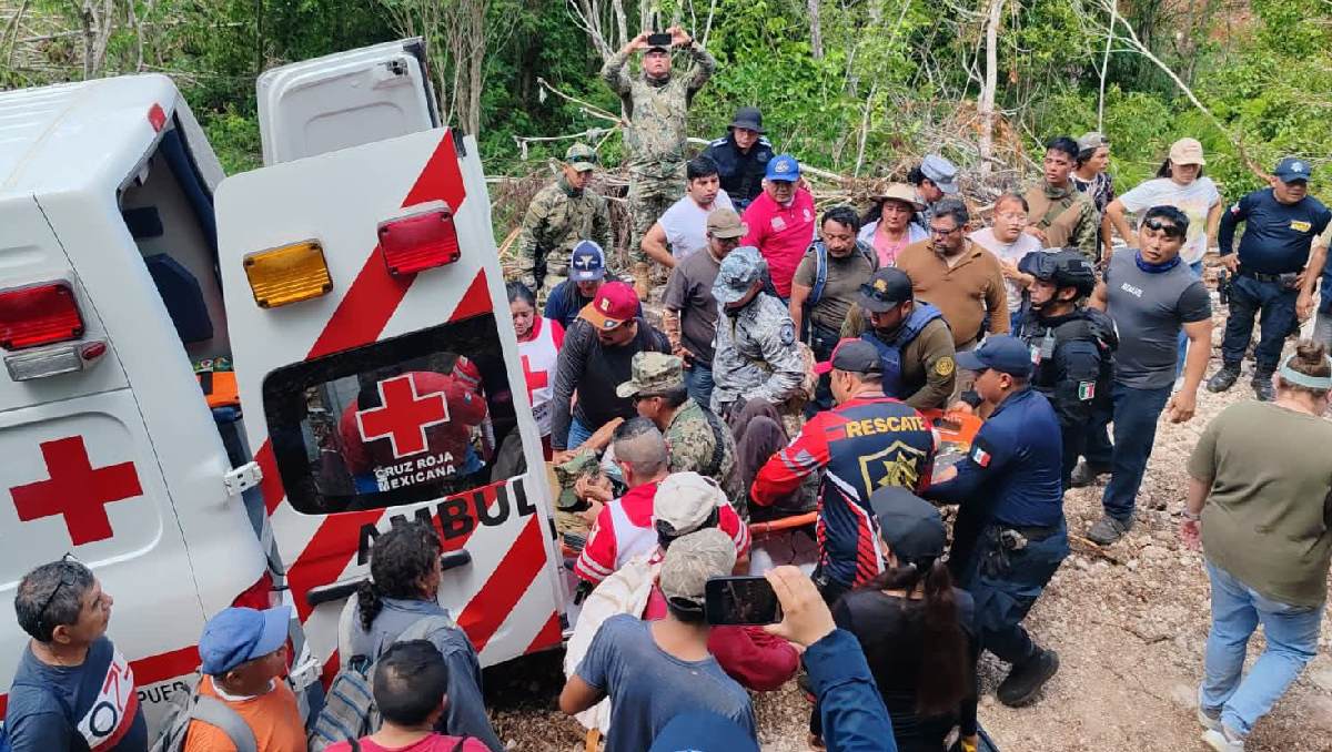 Rescate de Don Fermín Aguilar en la Selva de Quintana Roo