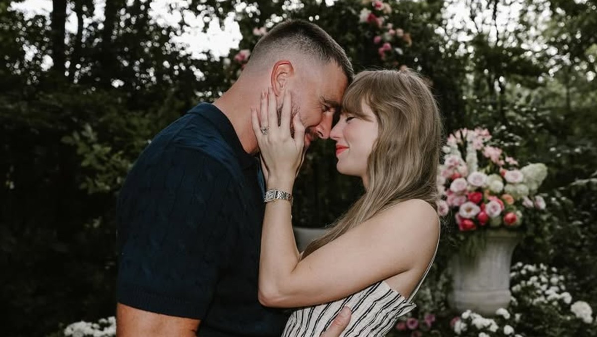 Taylor Swift y Travis Kelce. | FOTO: Taylor Swift