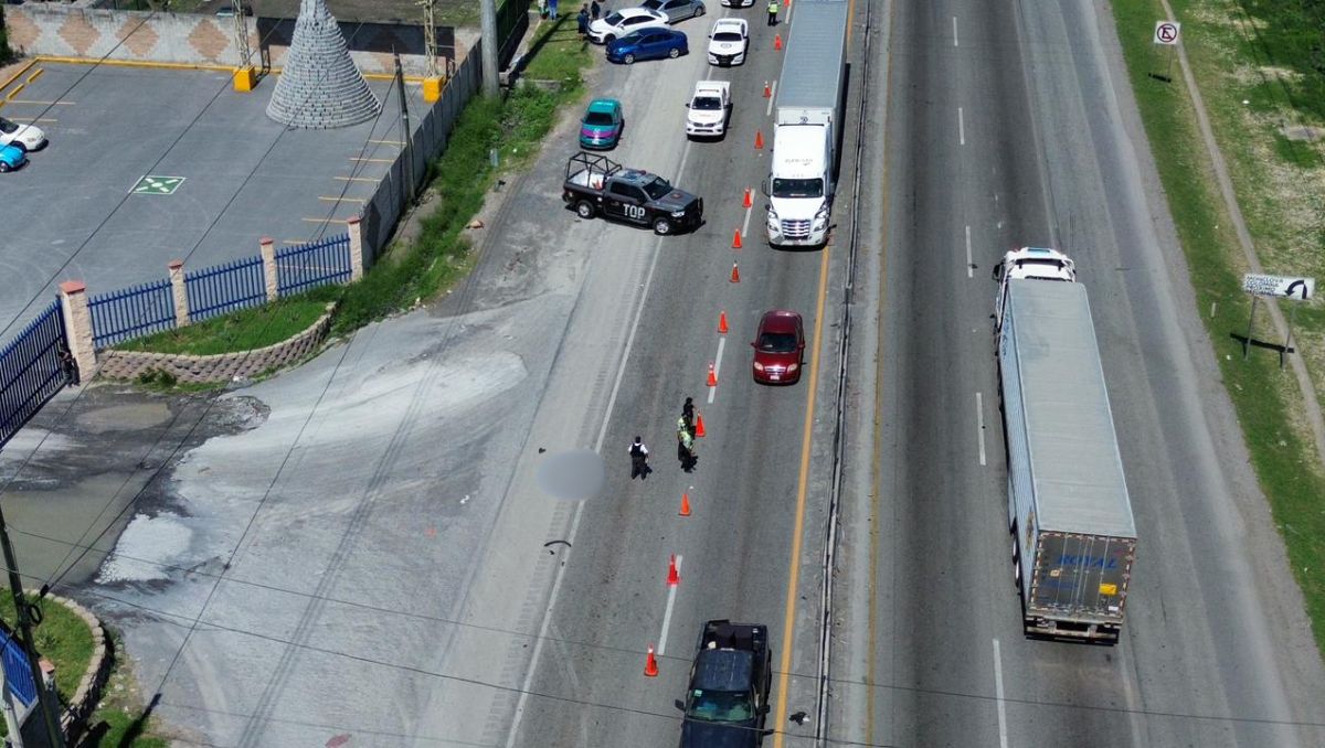 El accidente ocurrió a la altura del Antiguo Camino a San José | Ángel Mercado