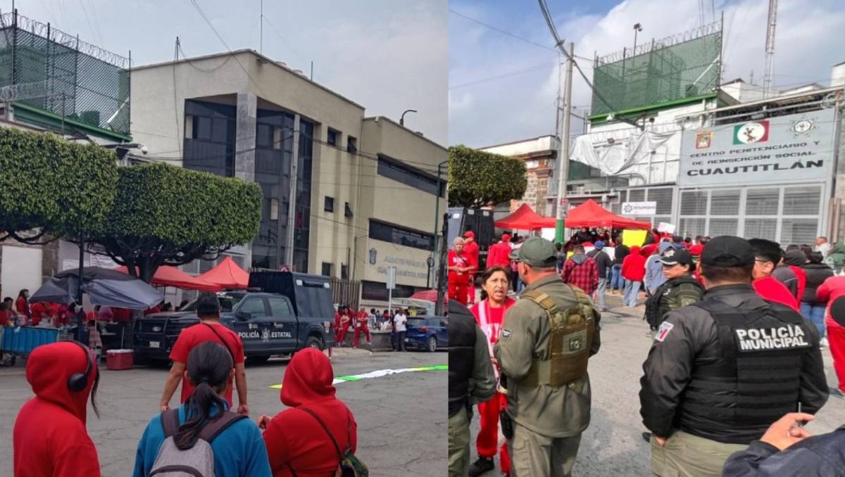 Familiares reportan extorsiones en los penales de Cuautitlán y de Barrientos. | Foto: Carlos Zaid