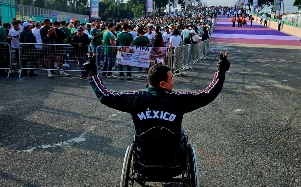 Jorge desafió todos los obstáculos para cumplir su cita con el Mundial. | Cortesía: Jorge Cuellas