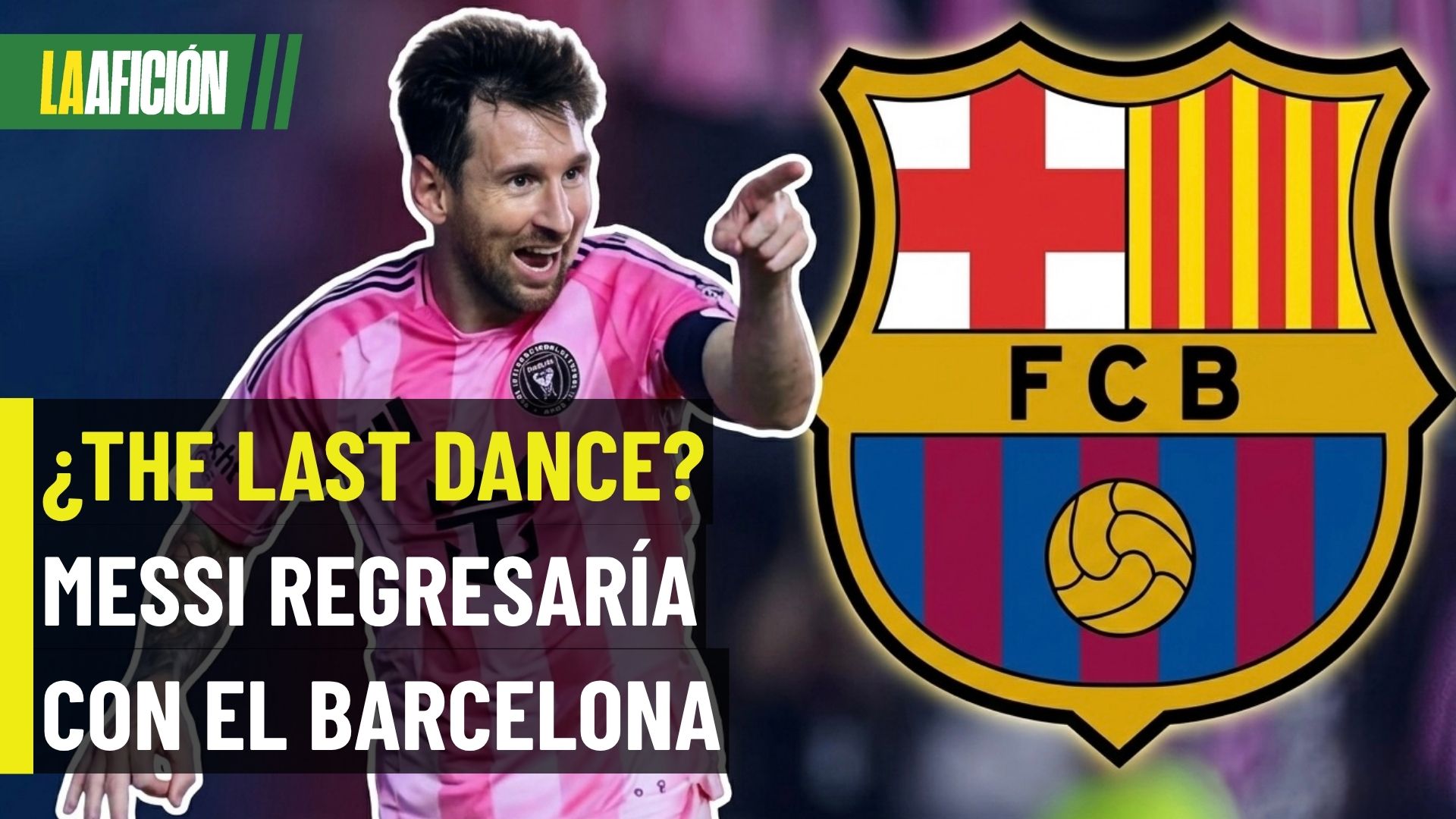 Lionel Messi regresaría a jugar con el FC Barcelona después de cinco años