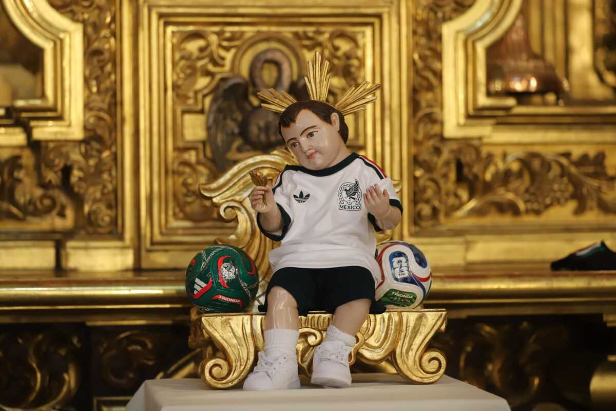 En cada Mundial el "Niño Futbolista" se viste de gala.| Foto: Javier Ríos